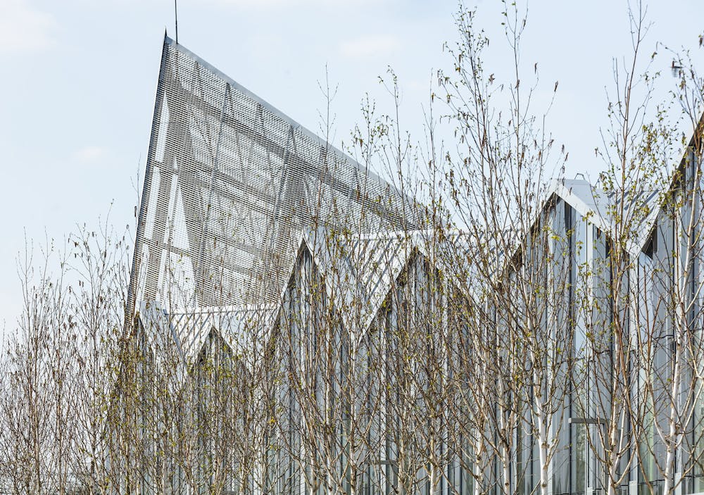 T9 tramway maintenance and warehousing center