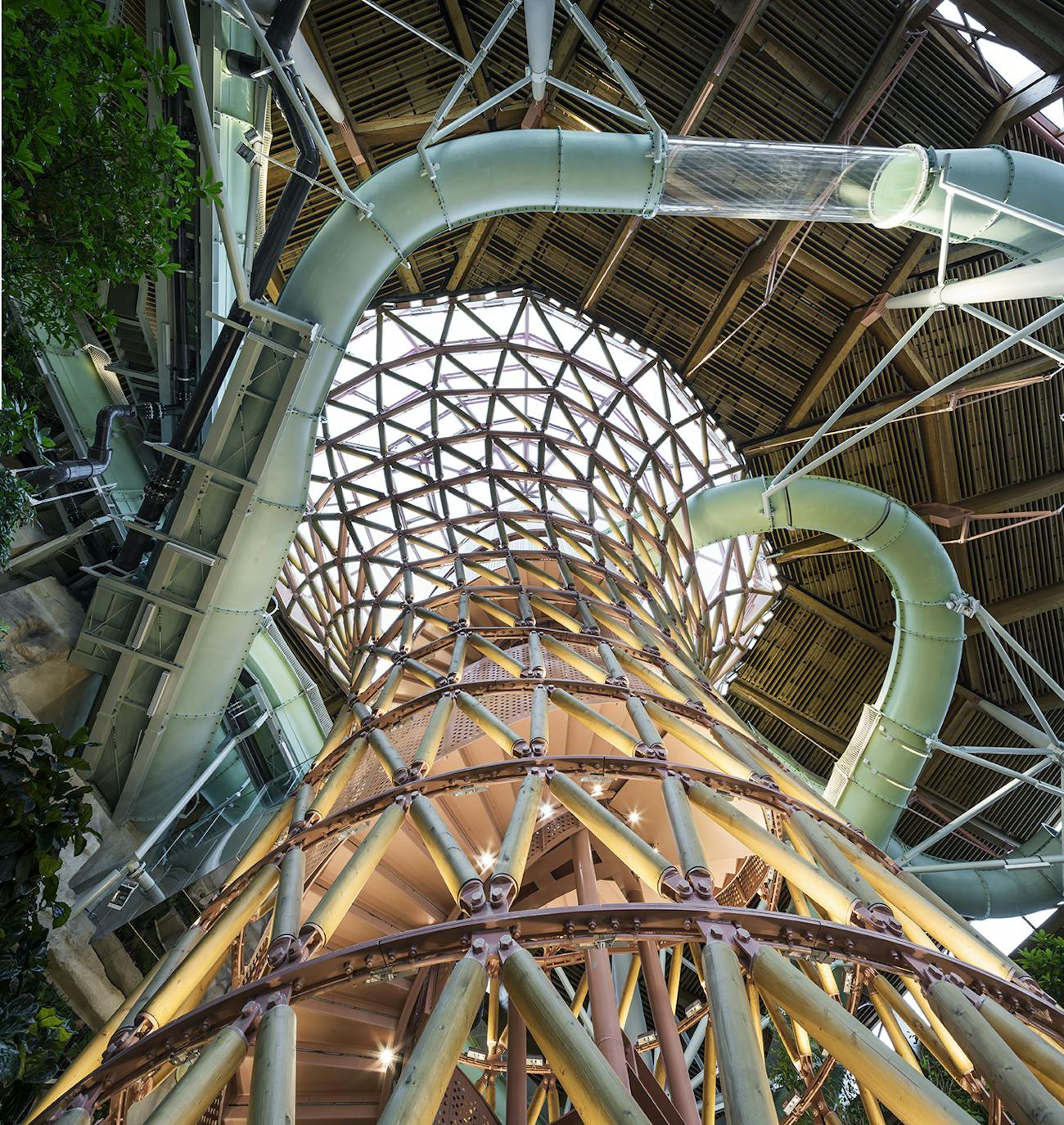 Aqualagon Water Park, Marne-la-Vallée, France, 2018