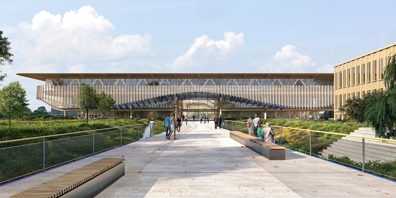 Projet d'extension et rénovation du campus d’HEC, Jouy-en-Josas, 2023-2025