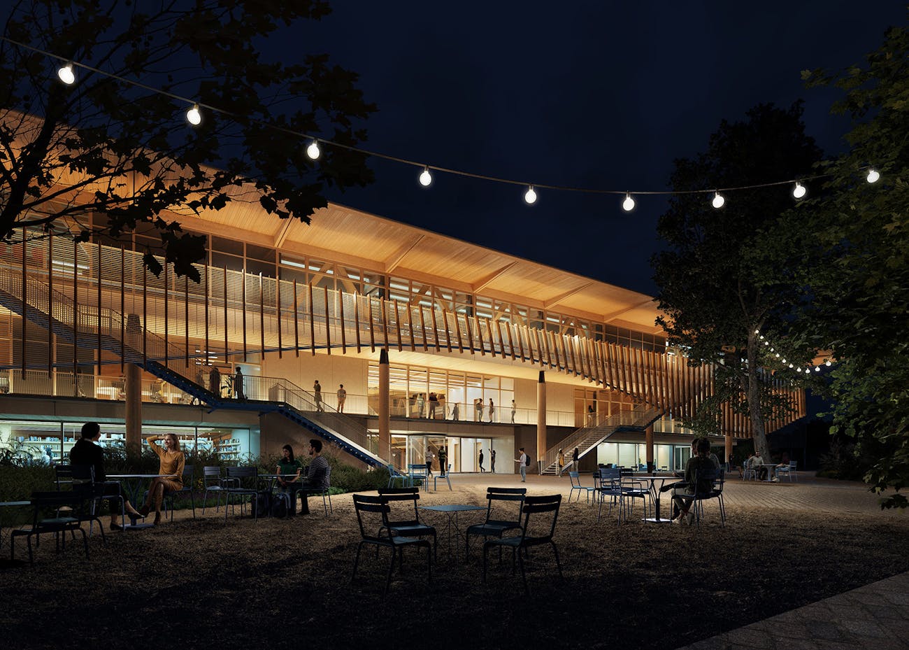 Projet d'extension et rénovation du campus d’HEC, Jouy-en-Josas, 2023-2025