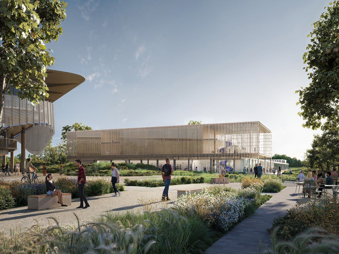 Projet d'extension et rénovation du campus d’HEC, Jouy-en-Josas, 2023-2025
