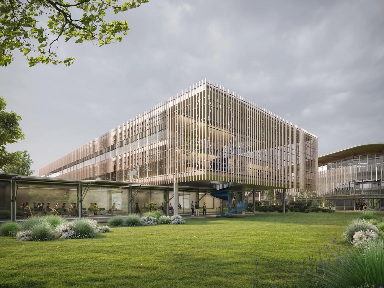 Projet d'extension et rénovation du campus d’HEC, Jouy-en-Josas, 2023-2025