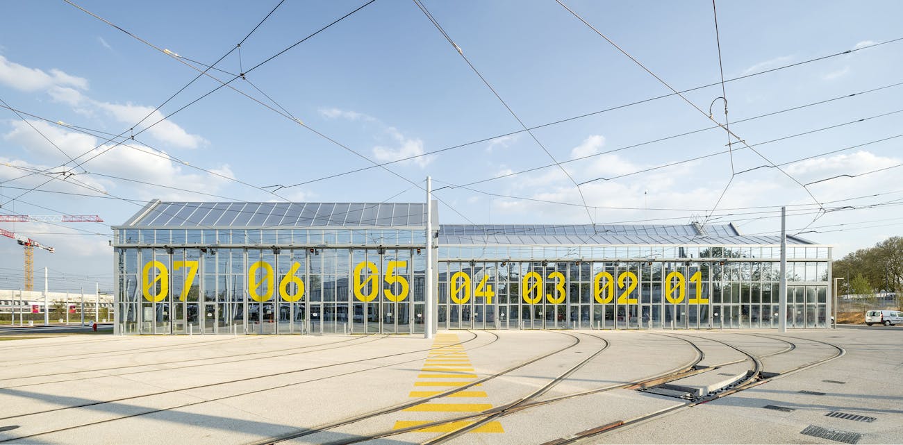 Centre de maintenance et de remisage du Tramway T9, Orly, France, 2021