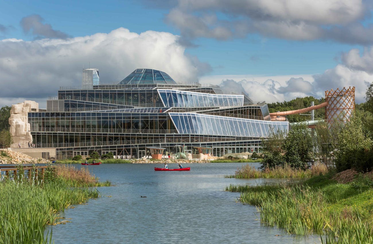 Parc aquatique Aqualagon, Marne-la-Vallée, France, 2018 