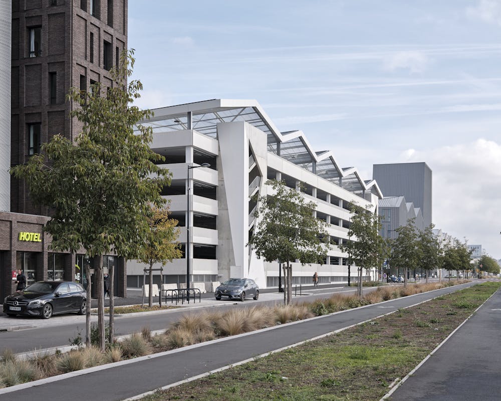 Bassins à flot car park, Bordeaux, France, 2022