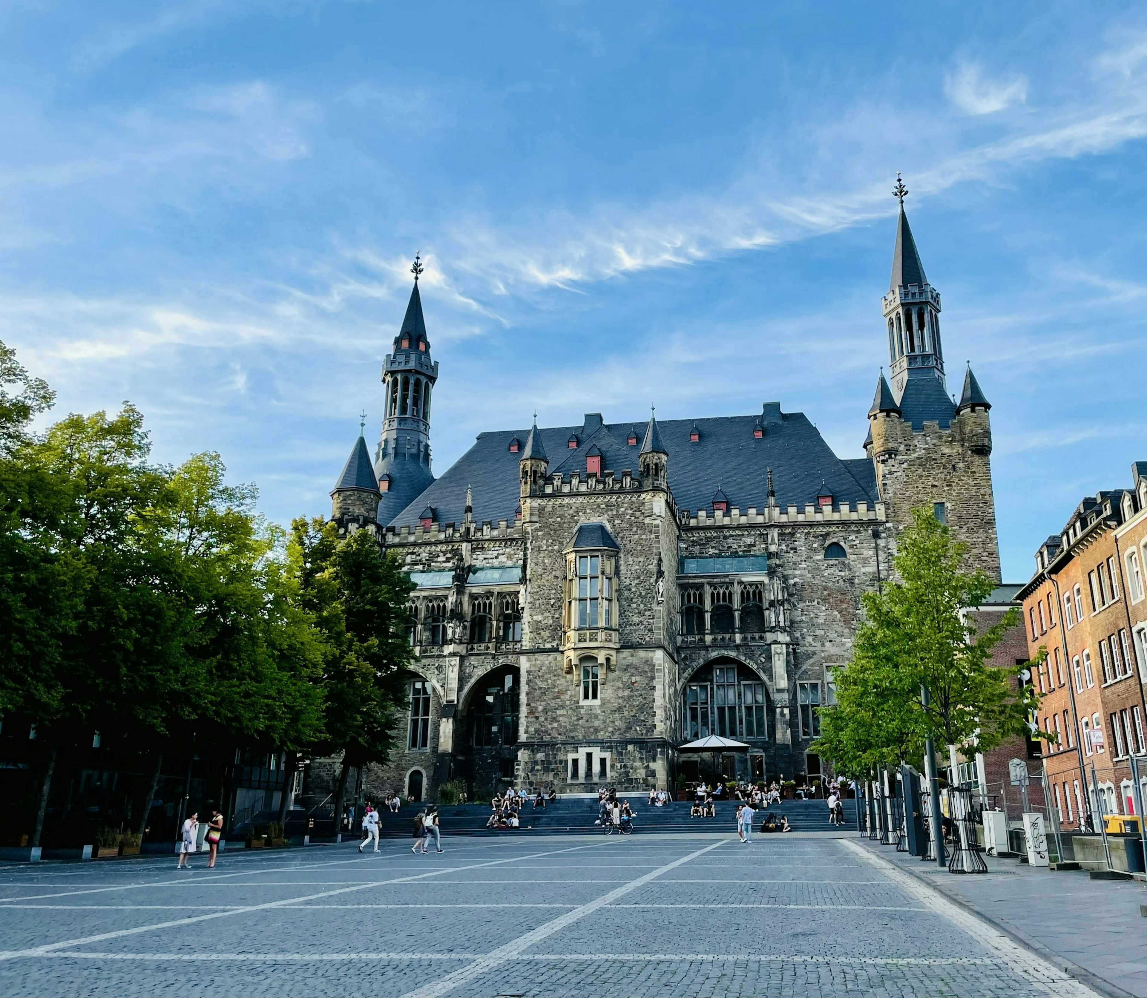 Aachen: Rathaus am Katschhof