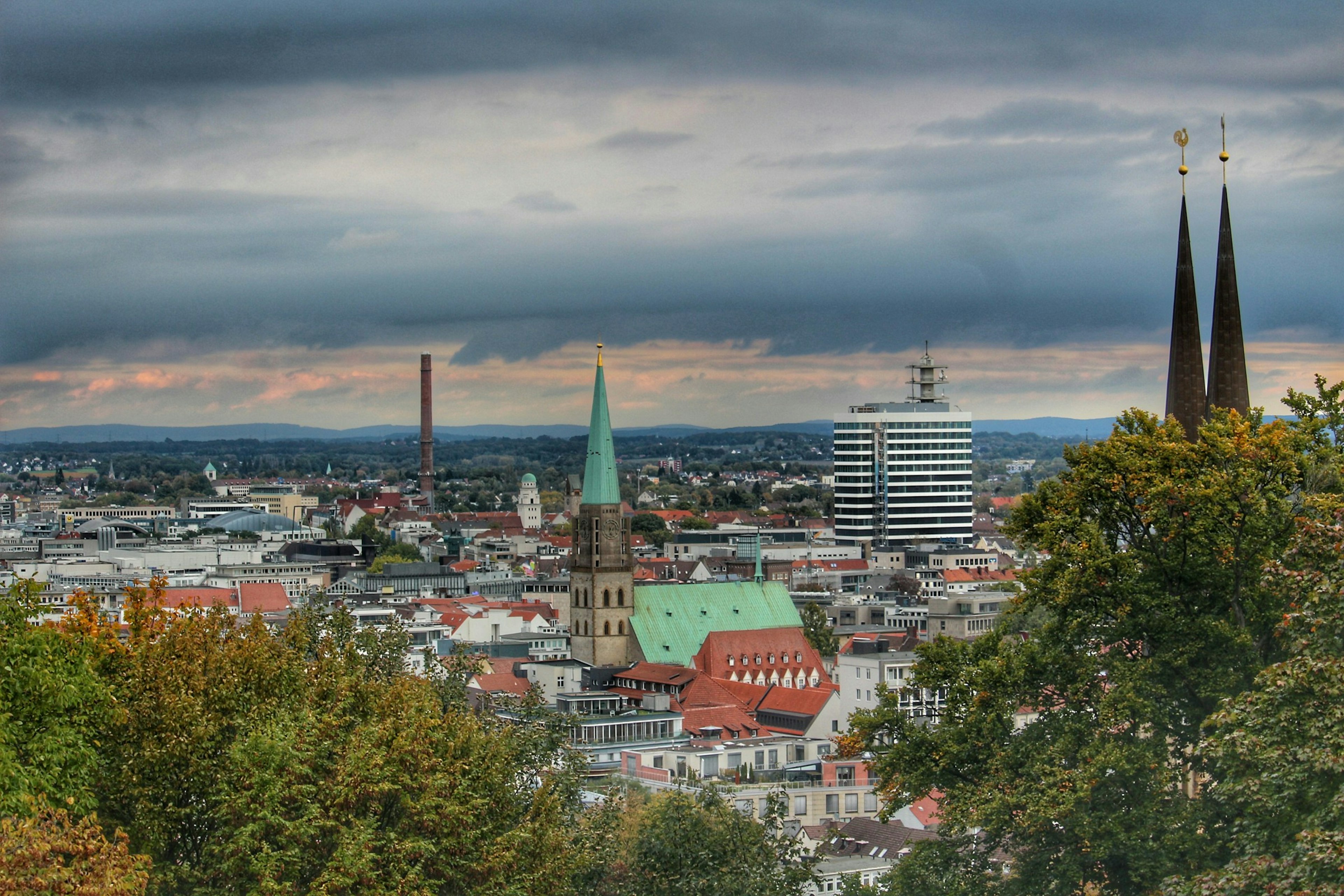 Bielefeld: Blick über die Altstadt