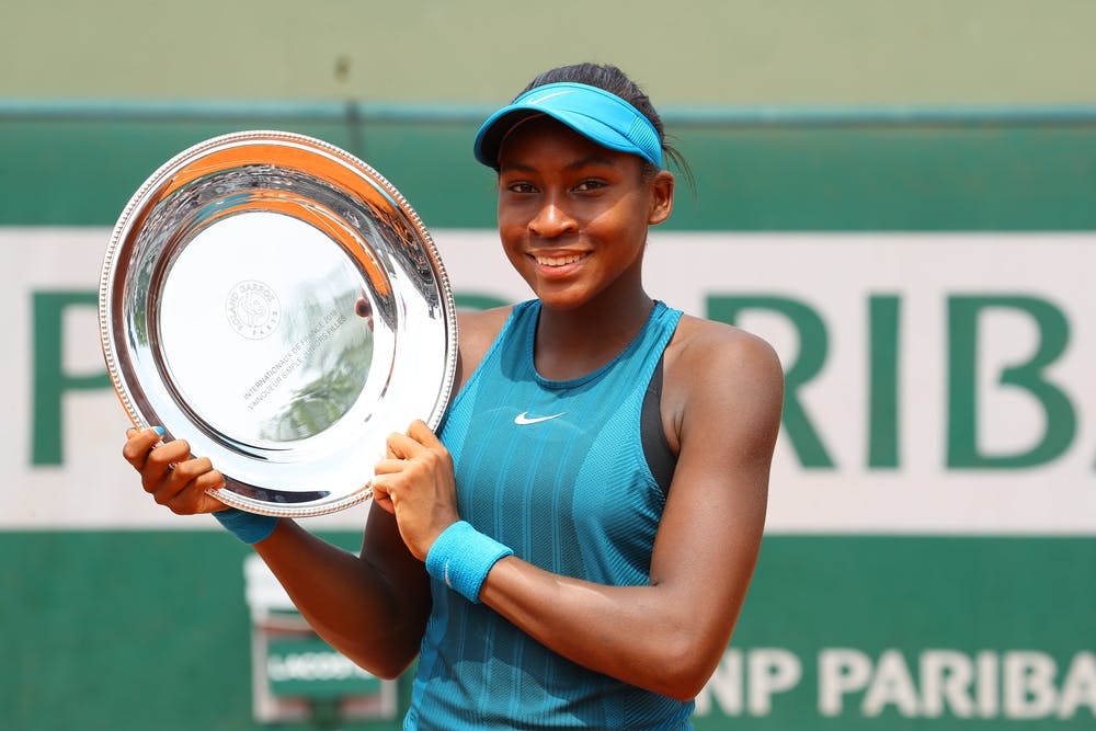 Cori Gauff, Roland Garros 2018, Simple Filles, Finale