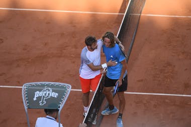 Wawrinka Tsitsipas fourth round Roland Garros 2019