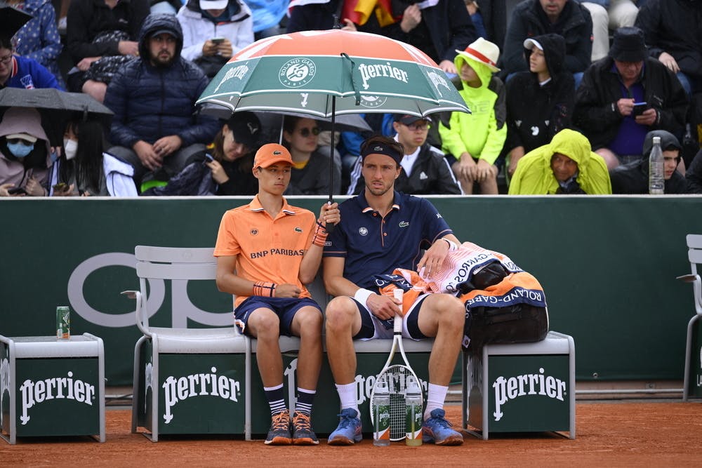 Arthur Rinderknech, Roland Garros 2022, first round