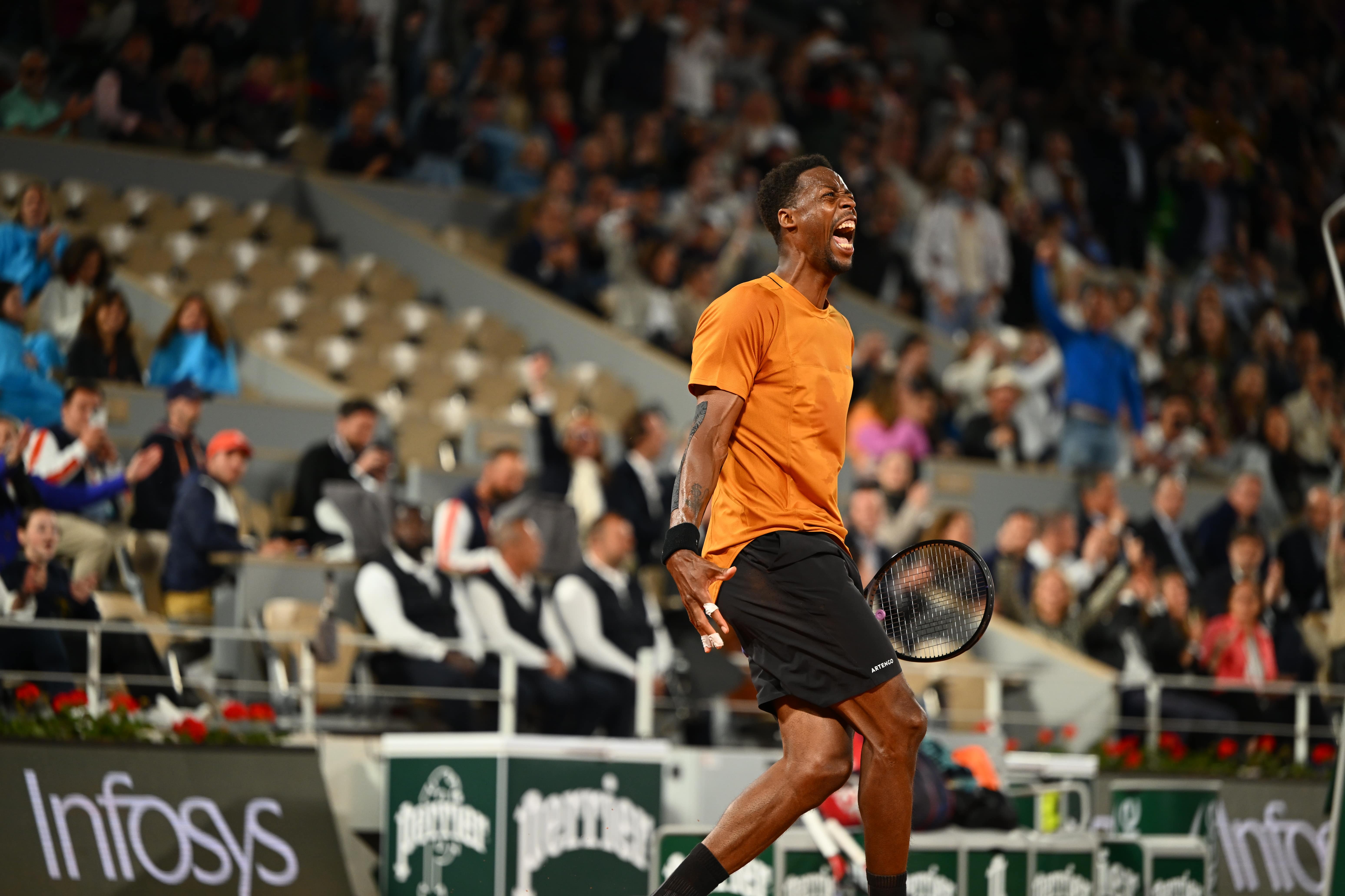 Gael Monfils, Roland-Garros 2023, first round