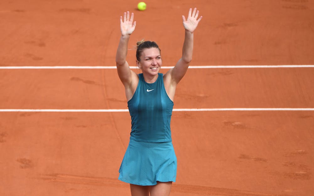 Simona Halep Roland-Garros 2018.