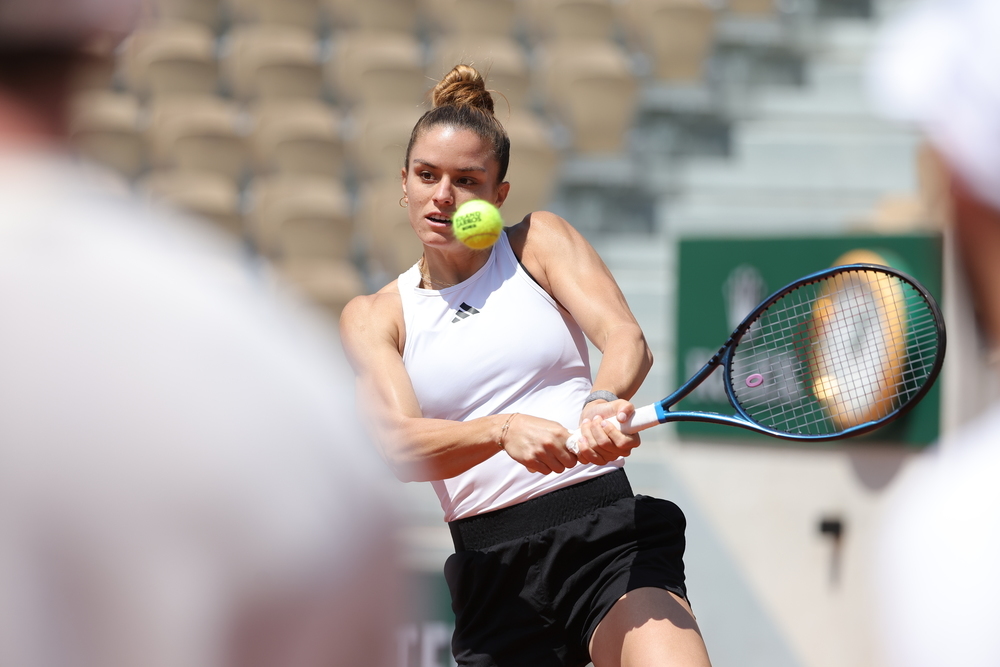 Maria Sakkari, entraînement, Roland-Garros 2023