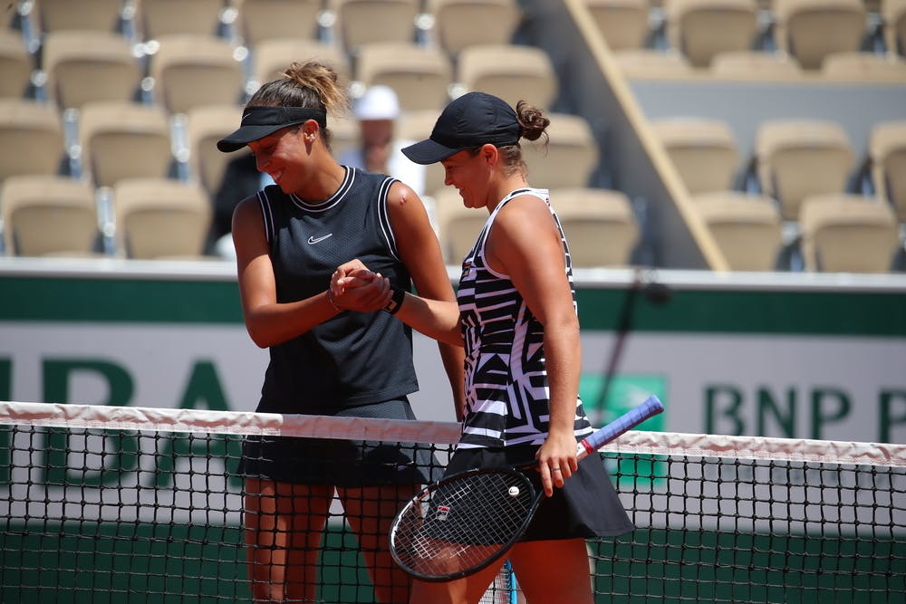 Madison Keys, Ashleigh Barty, Roland-Garros quarter-finals 2019