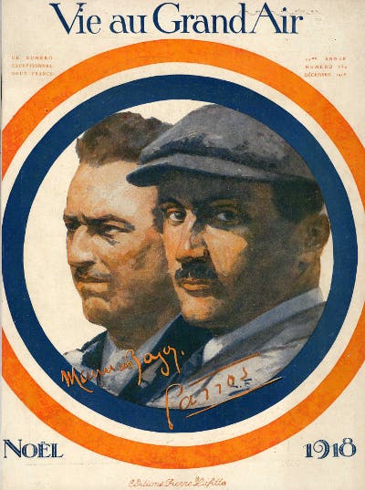 Roland Garros aviateur 1918.