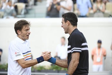 Roland-Garros 2018, Juan-Martin Del Potro, Nicolas Mahut