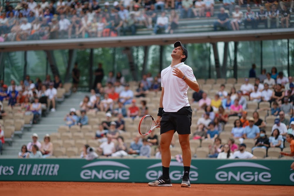 Dominic Thiem, First Round, Roland-Garros 2022
