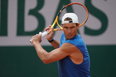 Rafael Nadal, Roland Garros 2021, practice