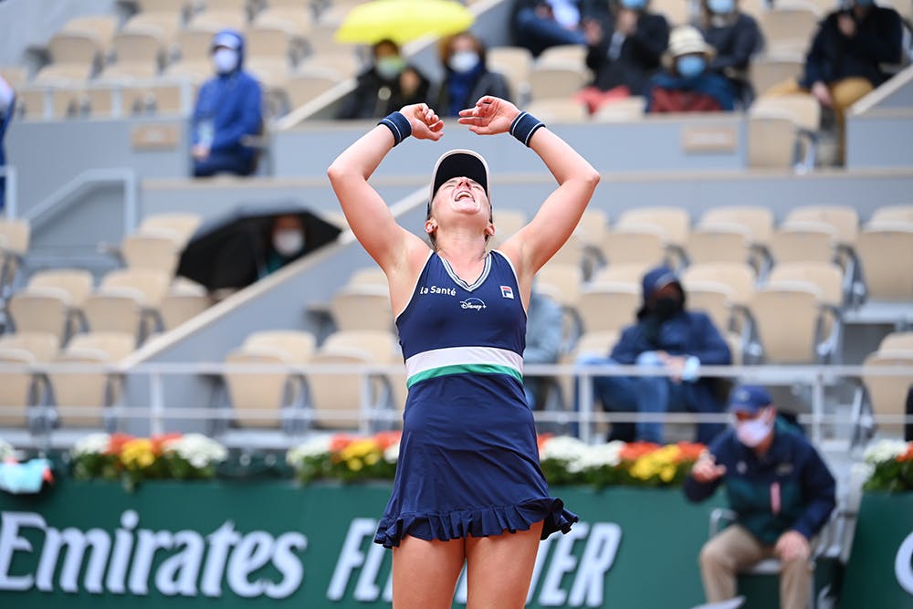 Nadia Podoroska, Roland-Garros 2020, quarts de finale