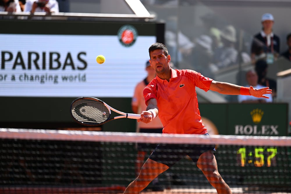 Novak Djokovic, huitièmes de finale, Roland-Garros 2023