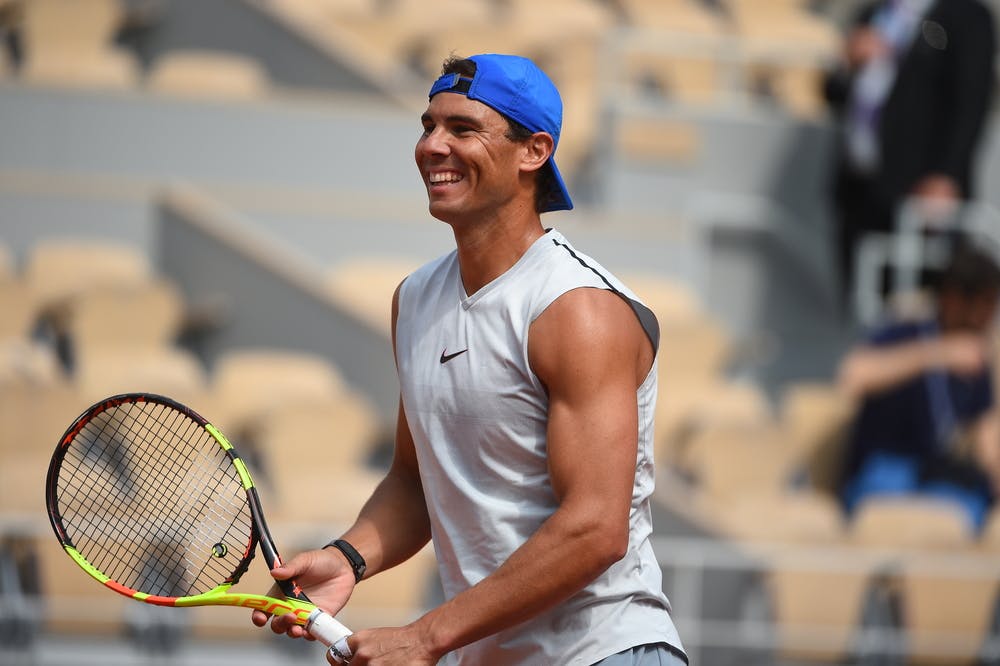 Rafael Nadal practice 2019