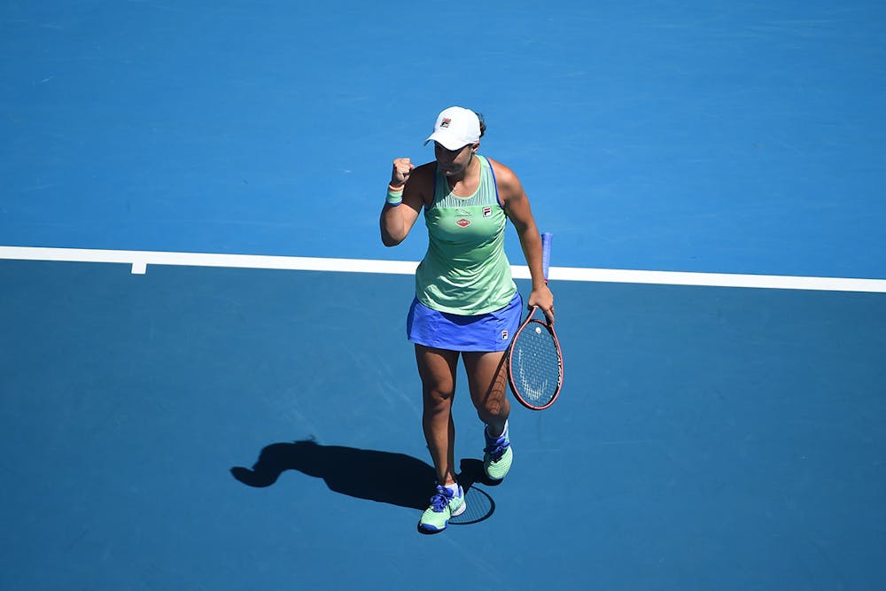 Ashleigh Barty in quarter-final of Australian Open 2020