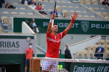 Novak Djokovic, Roland-Garros 2021, third round