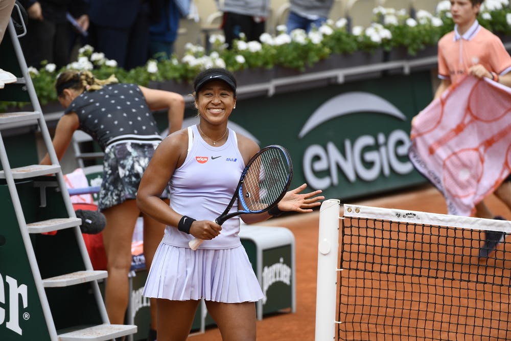 Naomi Osaka second round Roland Garros 2019