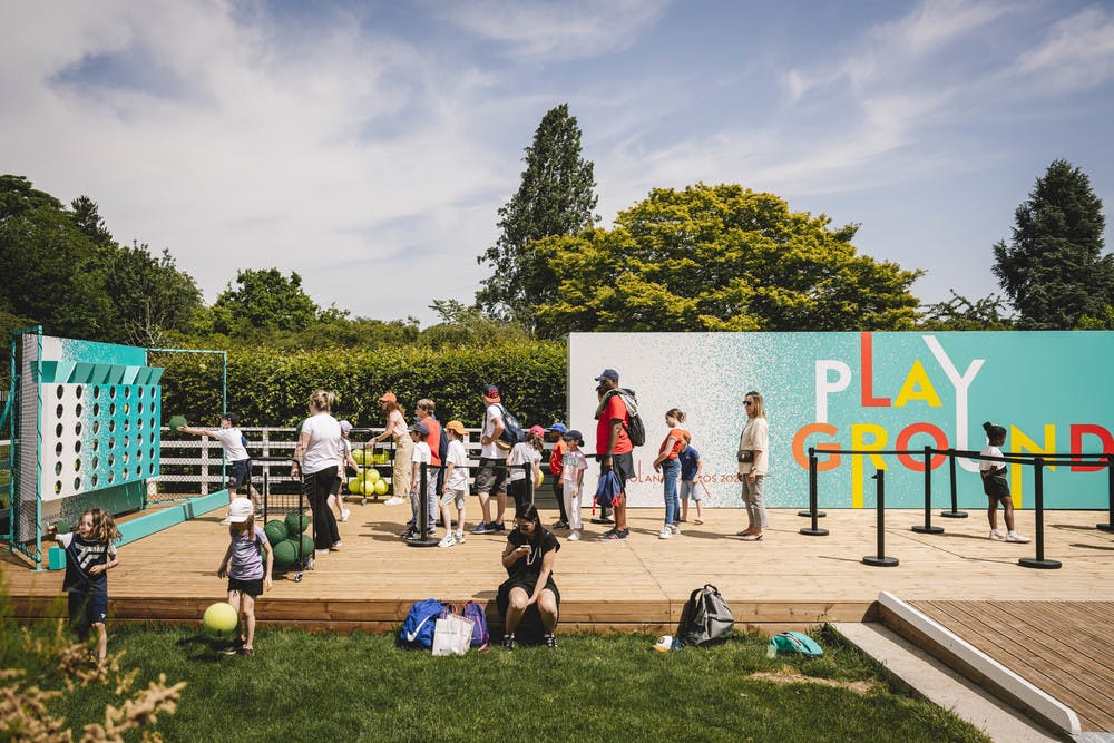 Playground, journée Yannick Noah, Roland-Garros 2023