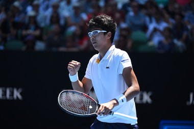Hyeon Chung at the 2018 Australian Open