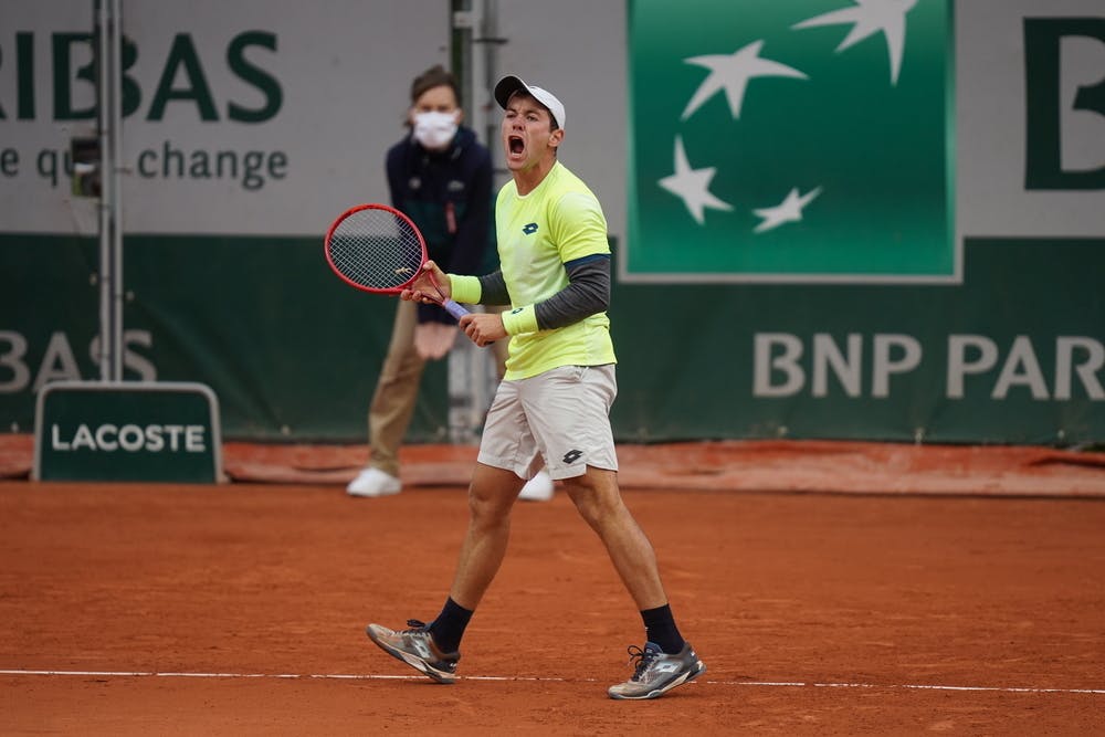 Dominik Koepfer, Roland Garros 2020, first round