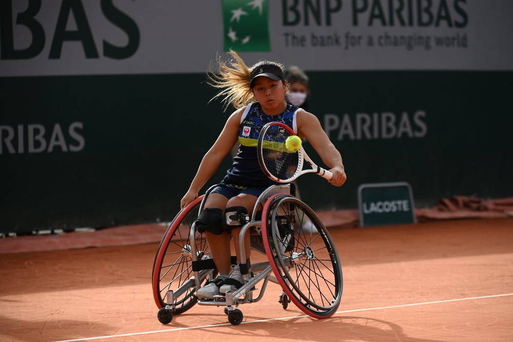 Yui Kamiji, Roland Garros 2020, women's wheelchair semi-finals