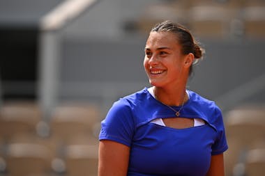 Aryna Sabalenka practice Roland-Garros 2023