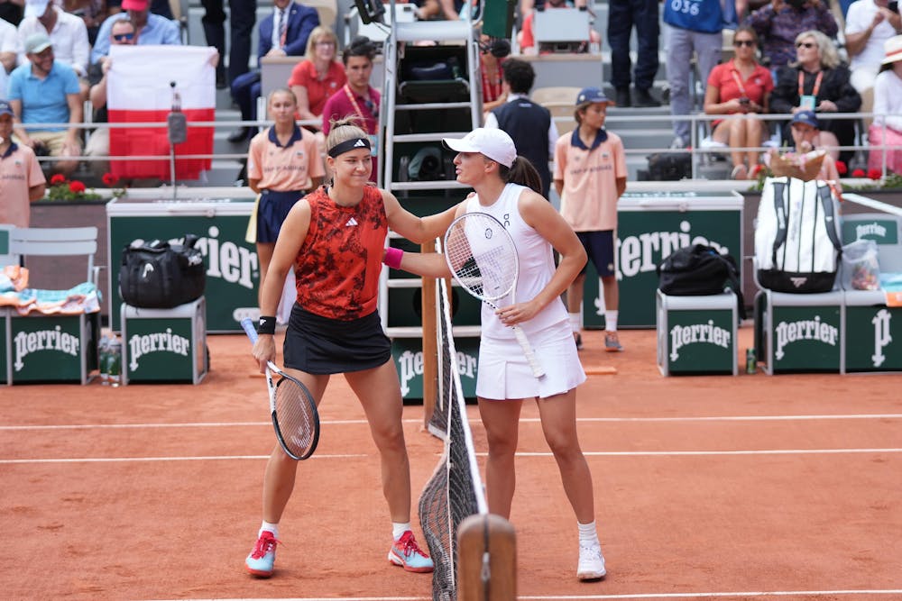 Karolina Muchova, Iga Swiatek, finale, Roland-Garros 2023