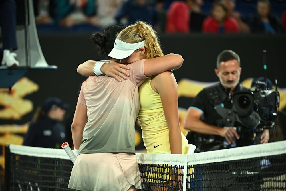 Ons Jabeur & Mirra Andreeva / 1er tour Open d'Australie 2024