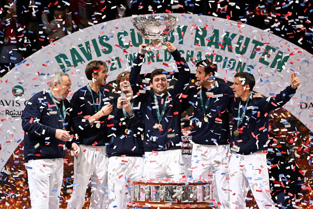 Russia davis cup team victory 2021