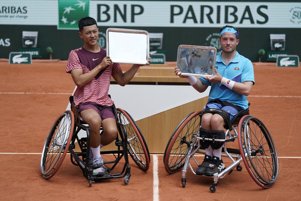 Tokito Oda, Alfie Hewett, Roland-Garros 2023, wheelchair men's singles final