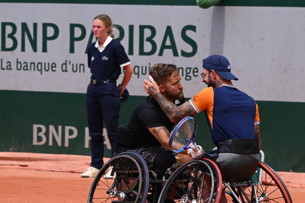 Robert Shaw, Heath Davidson, semi-final, men's quad wheelchair doubles, Roland-Garros 2023