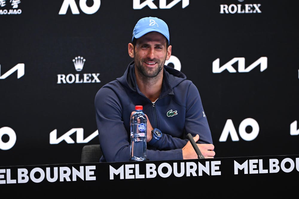 Novak Djokovic / Media Day Abierto de Australia 2023