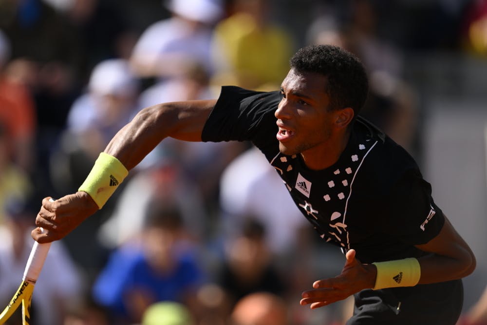 Félix Auger-Aliassime, 3e tour, Roland-Garros 2022