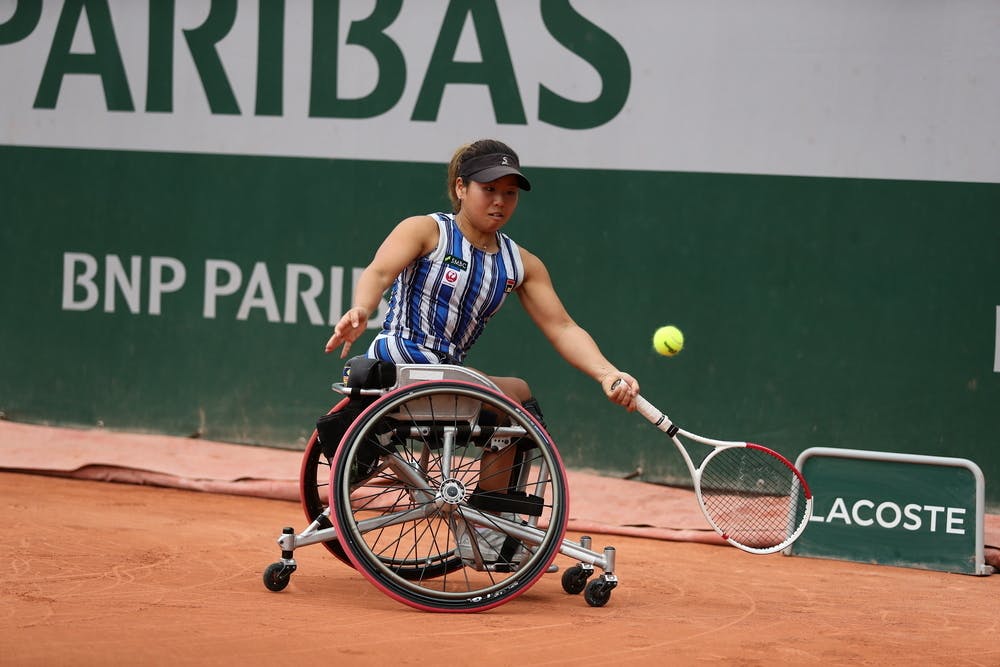 Yui Kamiji, Roland-Garros 2020, finale