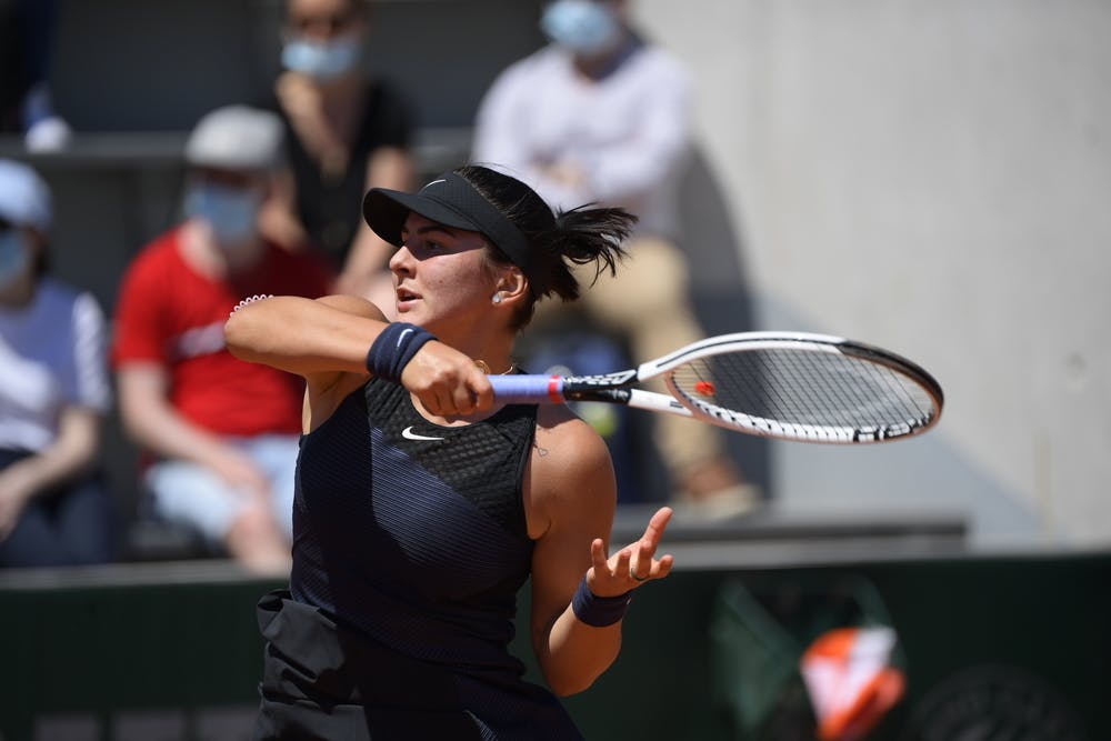 Bianca Andreescu, Roland Garros 2021, first round