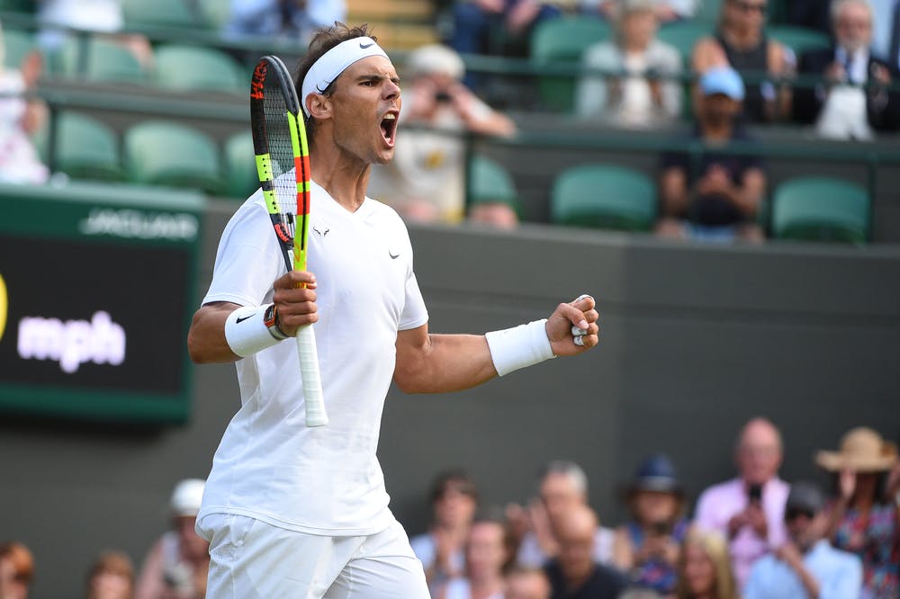 Vamos Rafael Nadal at Wimbledon 2019