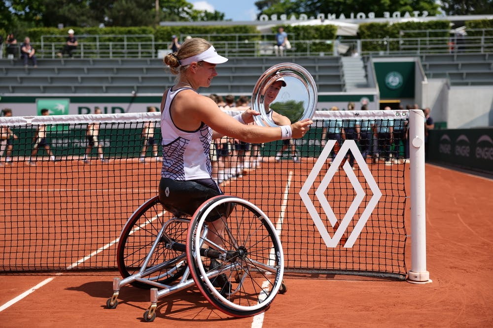 Diede de Groot, final, women's wheelchair singles, Roland-Garros 2023