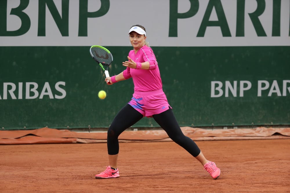 Paula Badosa, Roland Garros 2020, first round