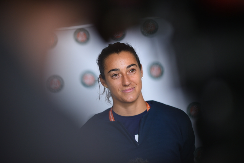 Caroline Garcia, Roland-Garros 2021, media day