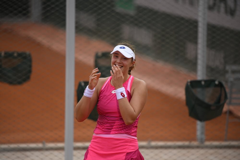 Alina Charaeva, Roland Garros 2020, juniors semi-finals