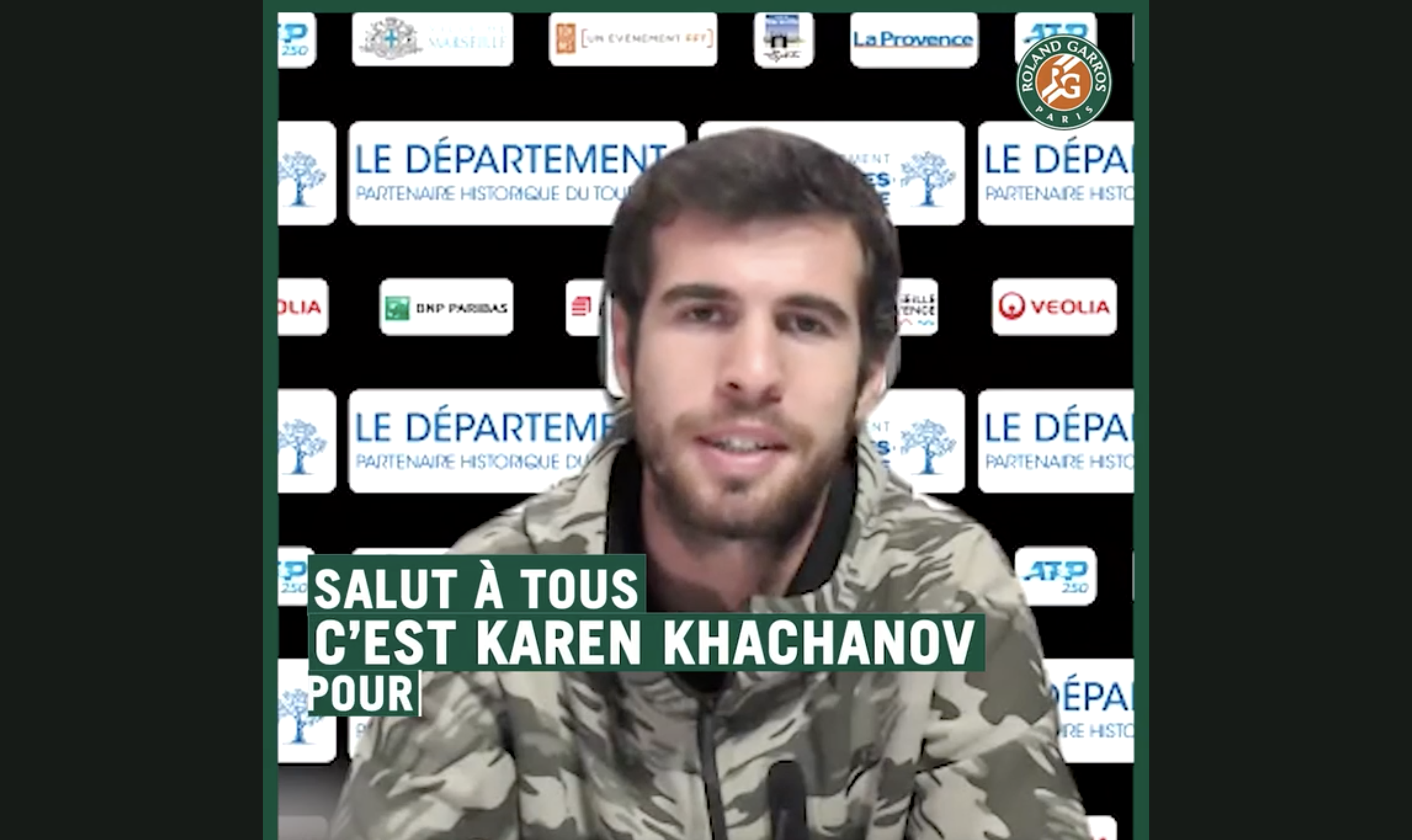 Karen Khachanov itw