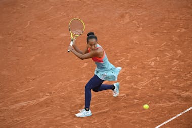 Leylah Fernandez, Roland Garros 2020, third round