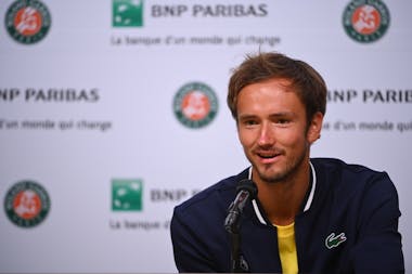 Daniil Medvedev Roland-Garros 2021
